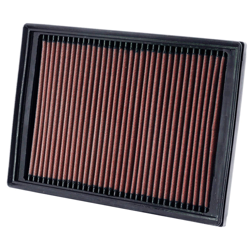 K&N Filtre à air de remplacement sur mesure pour Landrover Freelander 2.2D 2006-2016 & 3.2 2006-2012 / LR2 3.2 2008-2012 (33-2414)