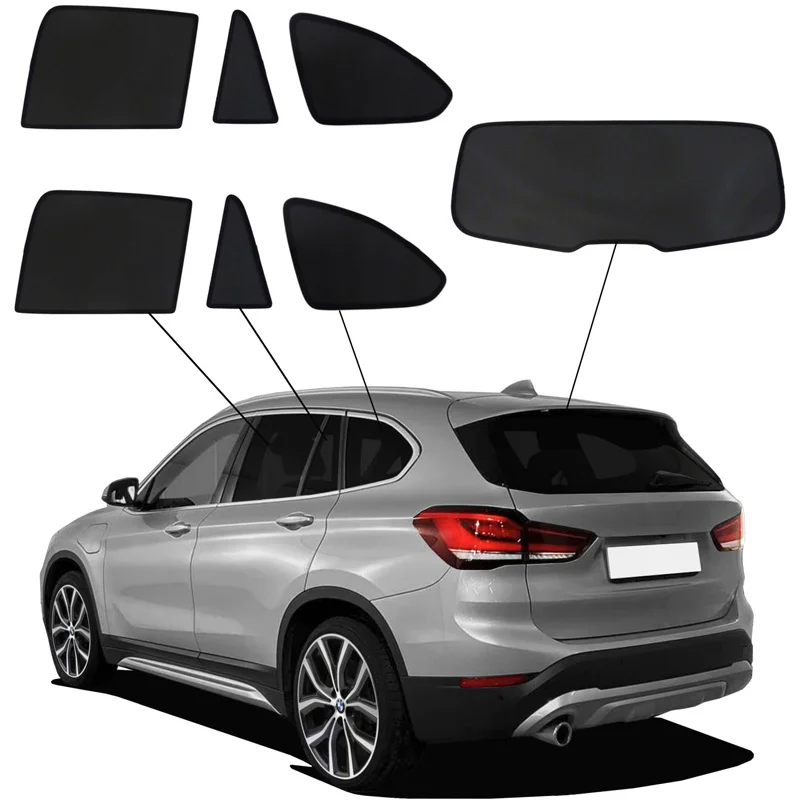 SunClip Protection visuelle & solaire sur mesure pour BMW X1 F48 5-portes 2015-2022