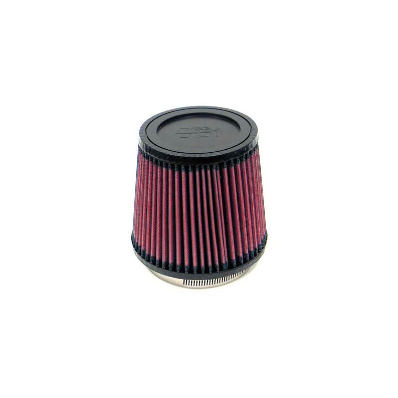 K&N Filtre à Air Universel Conique 95mm raccordement, 137mm de base, 111mm en haut, 127mm hauteur (RU-4250)