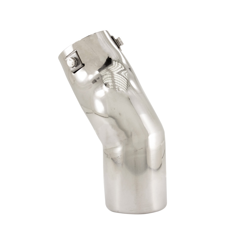 Simoni Racing Embout d'Échappement Rectangle Inox - 117x68xL190mm - Montage ->63mm