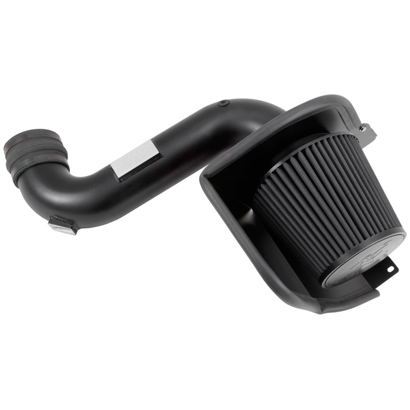 K&N Kit d'admission Blackhawk sur mesure pour Chevrolet Silverado 2500/3500 & GMC Sierra 2500/3500 6.6L Diesel 2007-2010 (71-3066)
