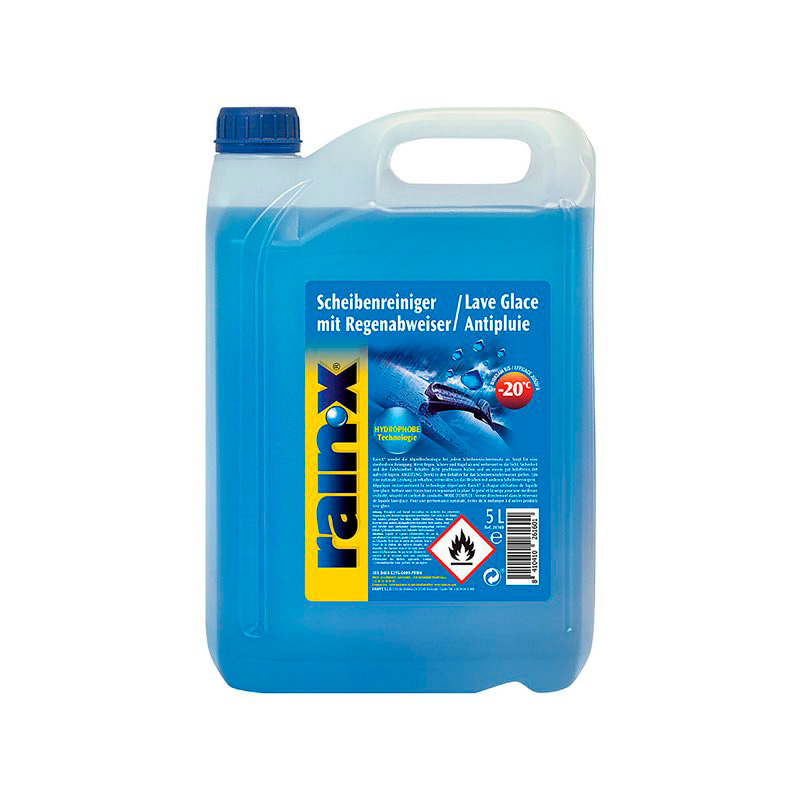 Rain-X Liquide Lave-Glace Anti-Pluie -20°C 5-Litres