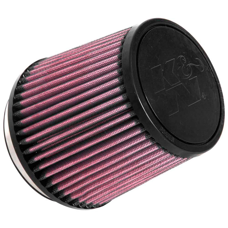 K&N Filtre à Air Universel Conique 102mm raccordement, 137mm de base, 114mm en haut, hauteur 127mm (RU-3600)
