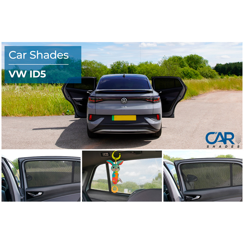 Set de Car Shades (portes arrières) sur mesure pour Volkswagen ID.5 2021- (2-pièces)