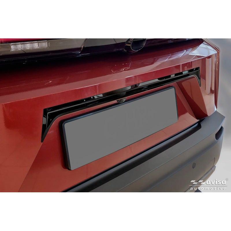 Avisa Moulure de hayon en Inox Noir Chrome sur mesure pour Toyota C-HR+ 2025-