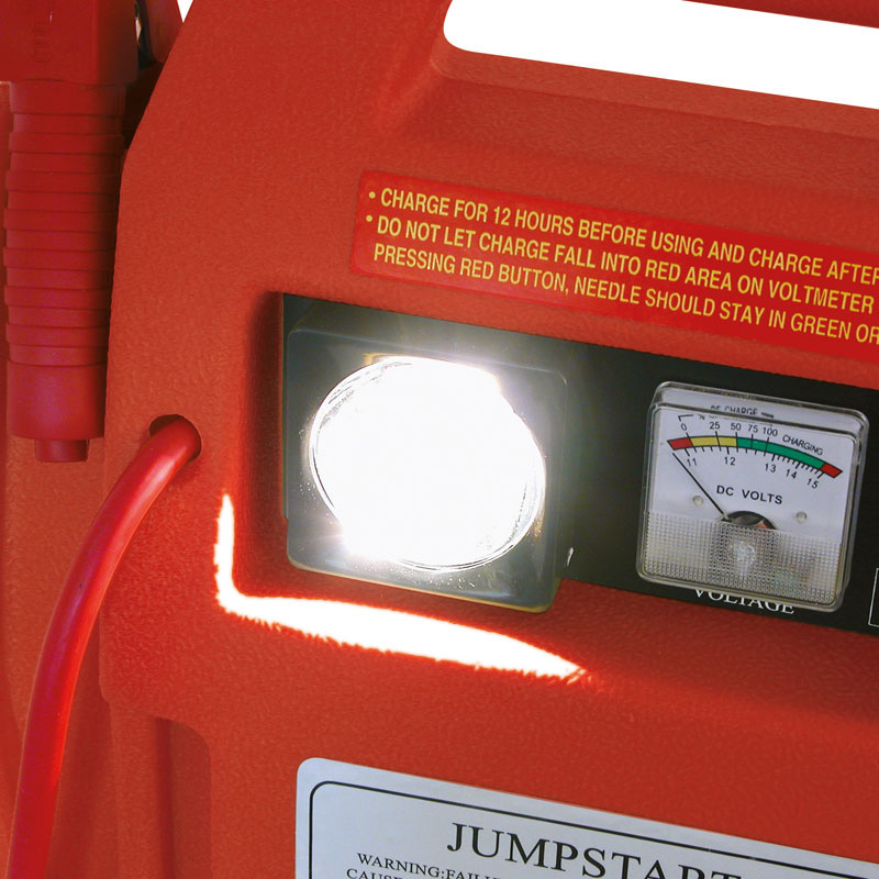 Carpoint Démarreur d'Urgence 12V/17AH et Compresseur