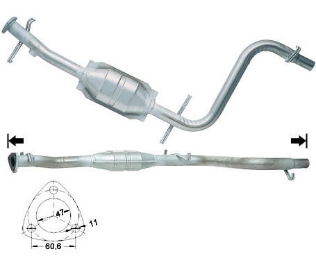 Alfa Romeo 33 1.5ie 1490 cc 77 Kw / 105 cv Magnaflow CAT Bouwjaa