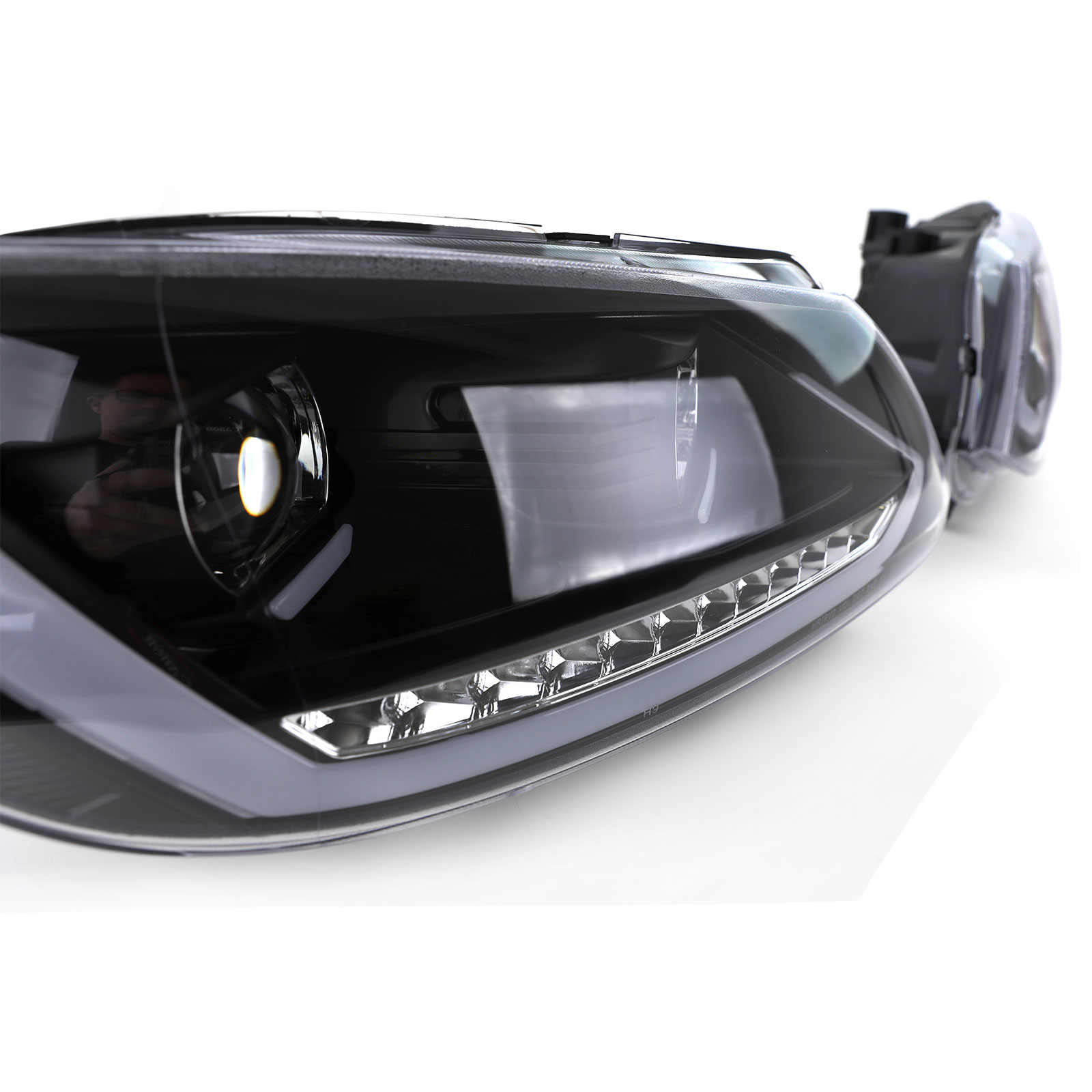 Phares VW Touran/Caddy Black