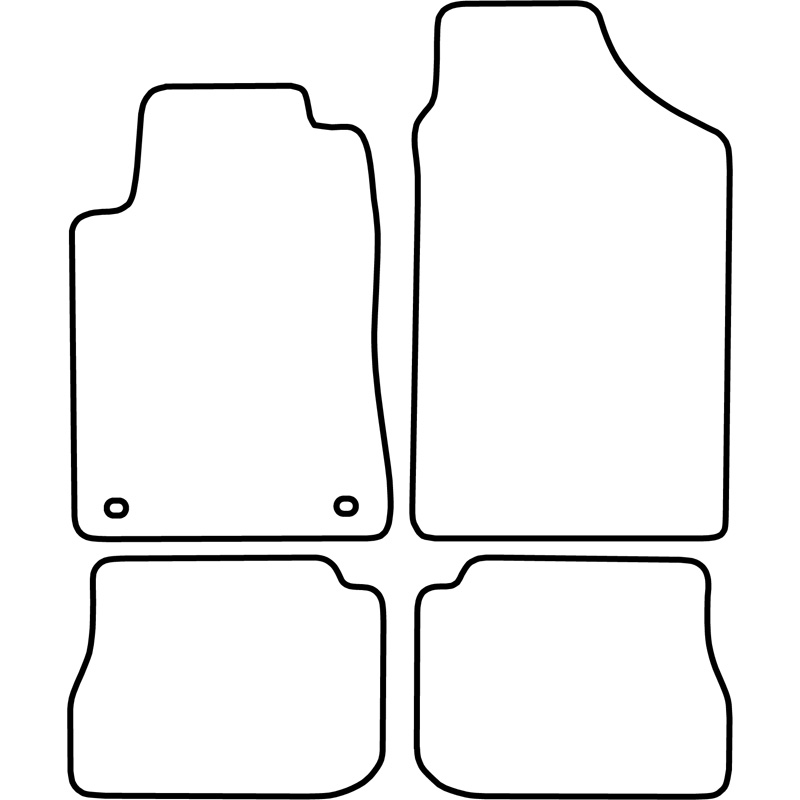 Set de tapis de sol sur mesure pour Peugeot 605 1991-2000