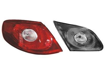 achterlicht, incl fittingdeel, buiten, links VW Passat CC, 2008-