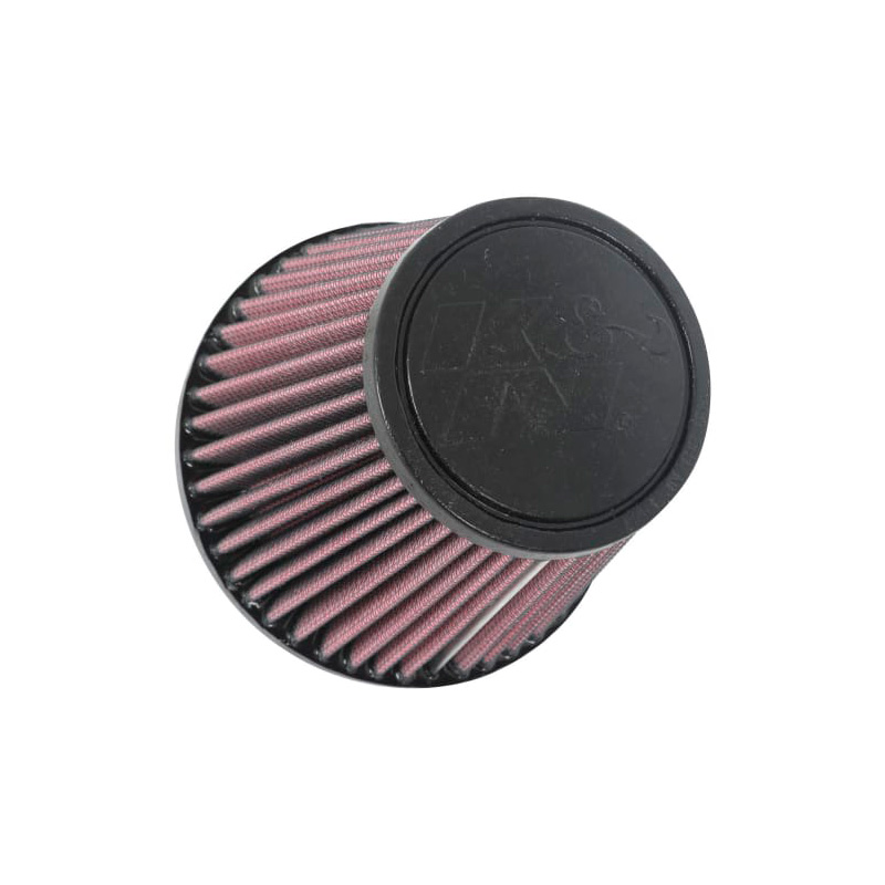 K&N Filtre à Air Universel Conique 70mm raccordement, 129mm de base, 89mm en haut, 113mm hauteur (RU-5135)