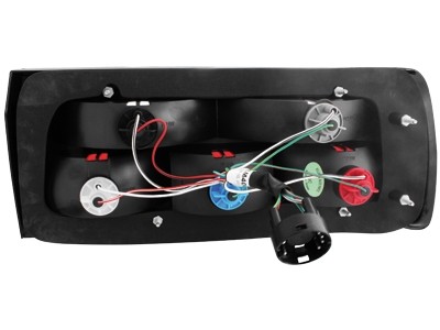 Feux arriere BMW E30 87-90 claire rouges/blanc