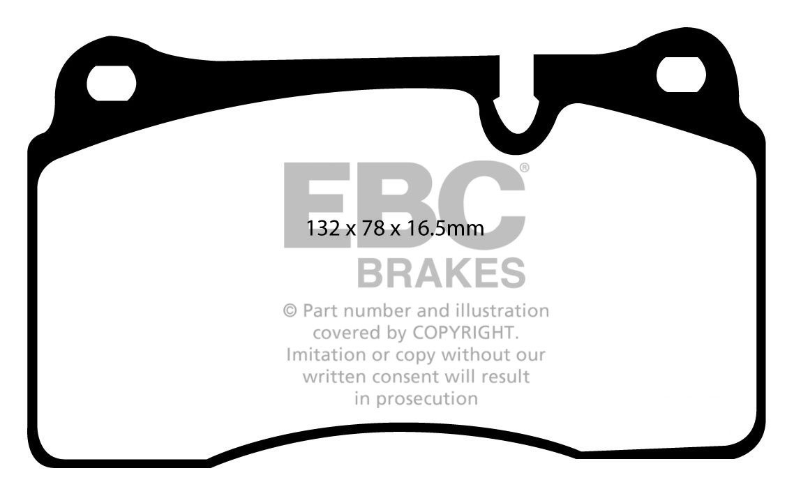 EBC Brakes LAND ROVER Range Rover Sport 2.7 TD (Brembo) 2005-200