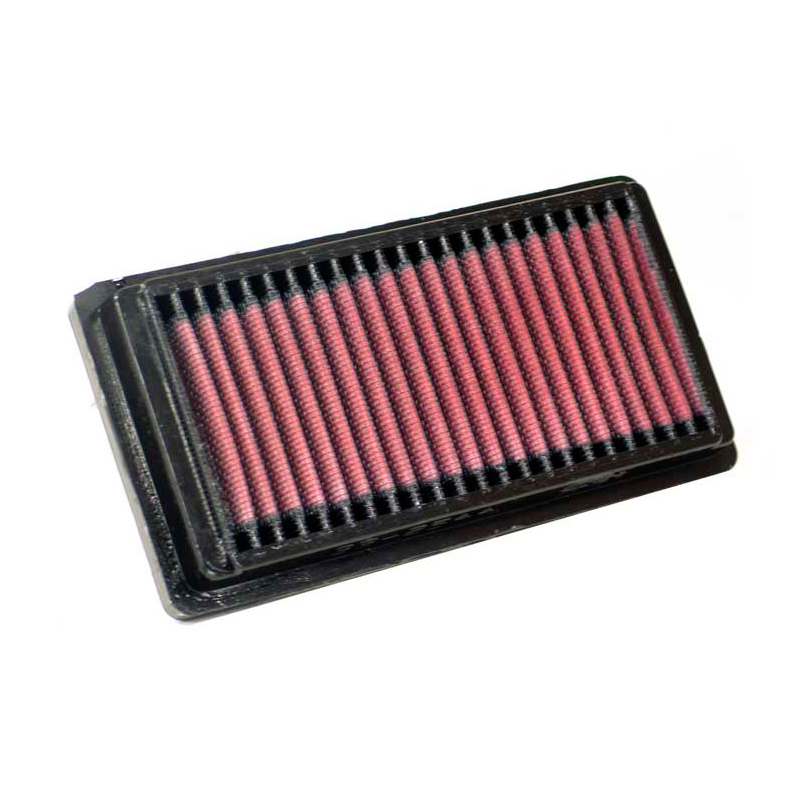 K&N Filtre à air de remplacement sur mesure pour Fiat Panda 0.7, 1.0, 1.1 1986-2002 / Tipo 1.1 1988-1991 / Uno 0.9, 1.0, 1.1 1986-1994 / Lancia Y 1.0 , 1.1 1985-1995 (33-2544)