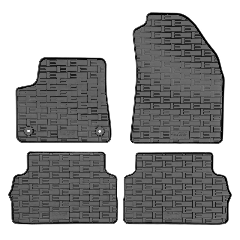 Set tapis de caoutchouc sur mesure pour Citroën e-C3 IV 2024- (4-pièces + points de fixage)