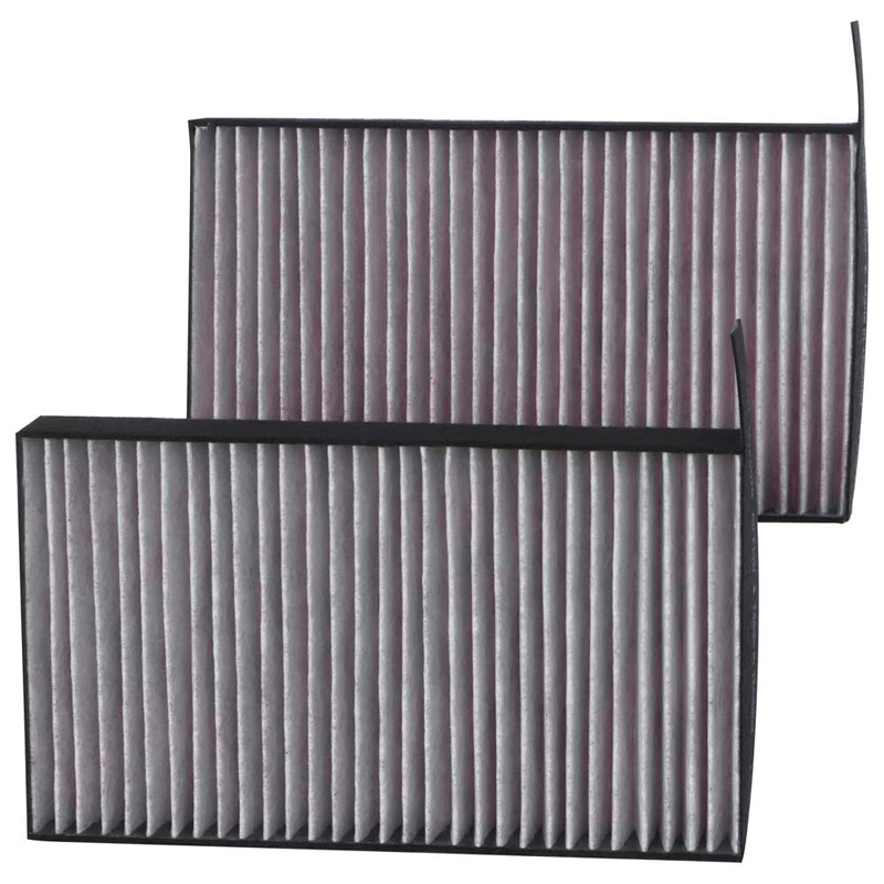 K&N Filtre à Air d'Habitacle Jetable Premium (2 pièces) sur mesure pour Tesla divers modèles (DVF5079)