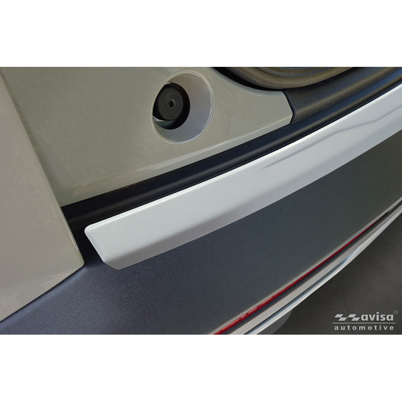 Avisa Protection de Seuil de Coffre Acier Inox sur mesure pour Skoda Elroq 2024- - Argent Mat