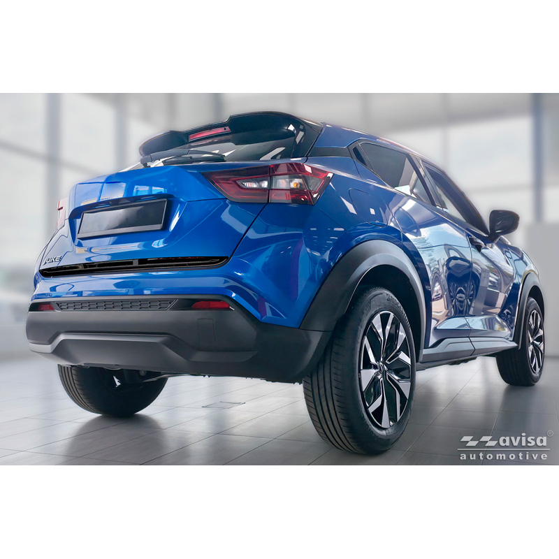 Avisa Moulure de hayon en Inox Noir Chrome sur mesure pour Nissan Juke II (F16) 2019-