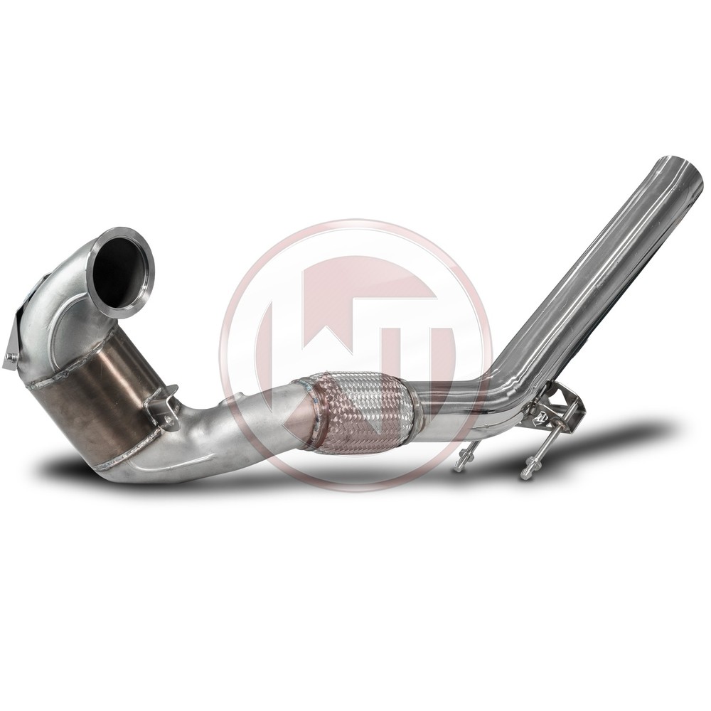 VW Golf VII GTI 2.0 TSI 162KW/220PK - 169KW/230PK Wagner Downpipe met sportkat. 200CPI
