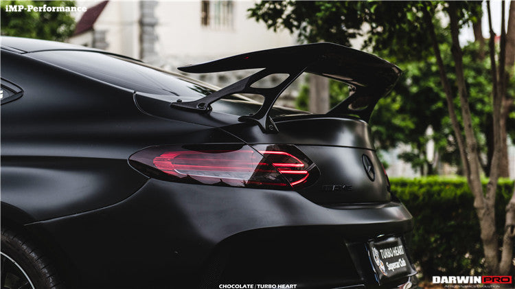 Mercedes Benz C-Class W205 Coupe IMP Style Carbon Fiber Spoiler 2015-2021