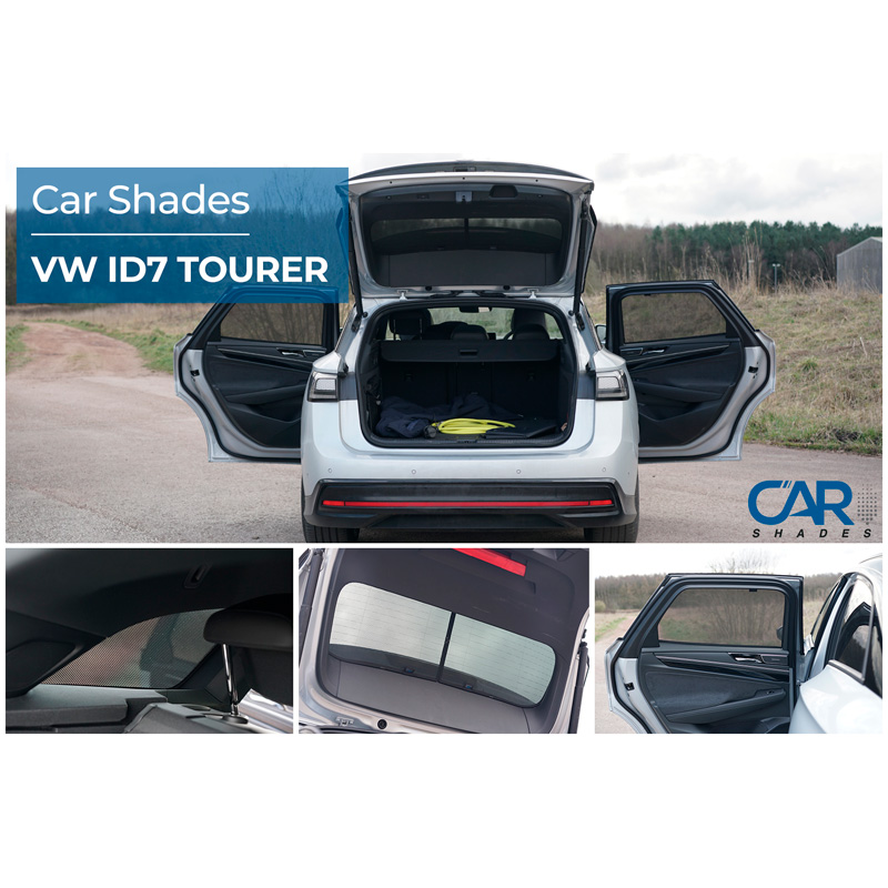 Set de Car Shades sur mesure pour Volkswagen ID.7 Tourer 2024- (6-pièces)