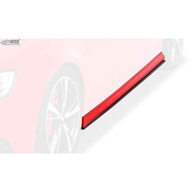 Jupes latérales sur mesure pour Audi A3 (8V7) Cabrio 2013- 'Edition' (ABS)