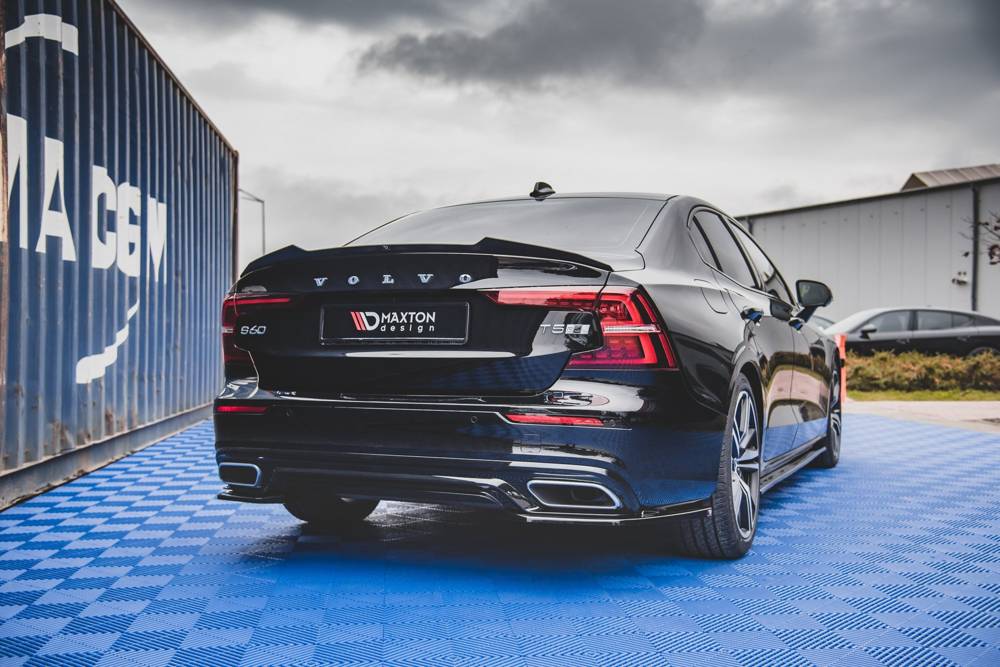Zijdiffusers Volvo S60/V60 R-Design Mk3 Glans zwart