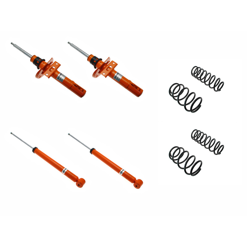 KONI STR.T Kit sur mesure pour Seat Ibiza (6L) / Volkswagen Polo IV 9N(3) 2001-2009 / Volkswagen Fox 2005-2011 - 35/35mm - AV-Charge -830kg (1120-3331)