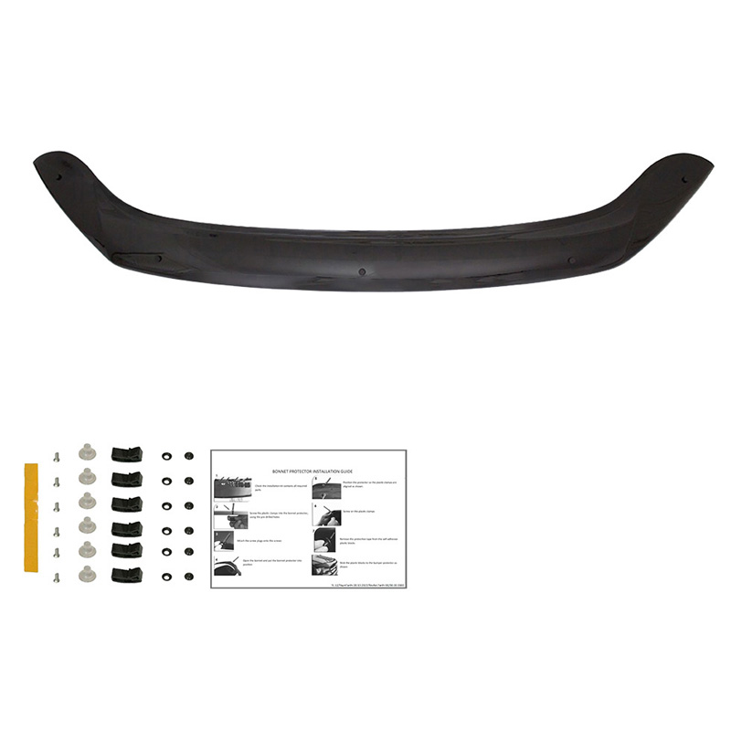 Protection du capot sur mesure pour Volkswagen Caddy MK4 2015-2020 - Noir brillant