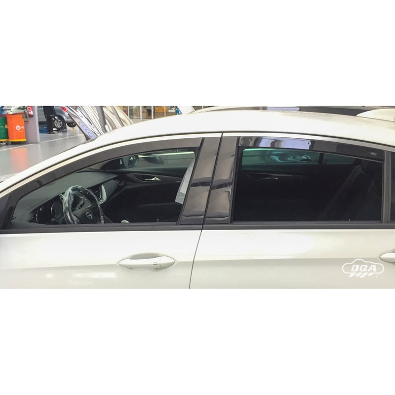 DGA Jeu de Déflecteurs d'Air sur mesure pour Opel Insignia B Grand Sport 2017- (4-pièces)