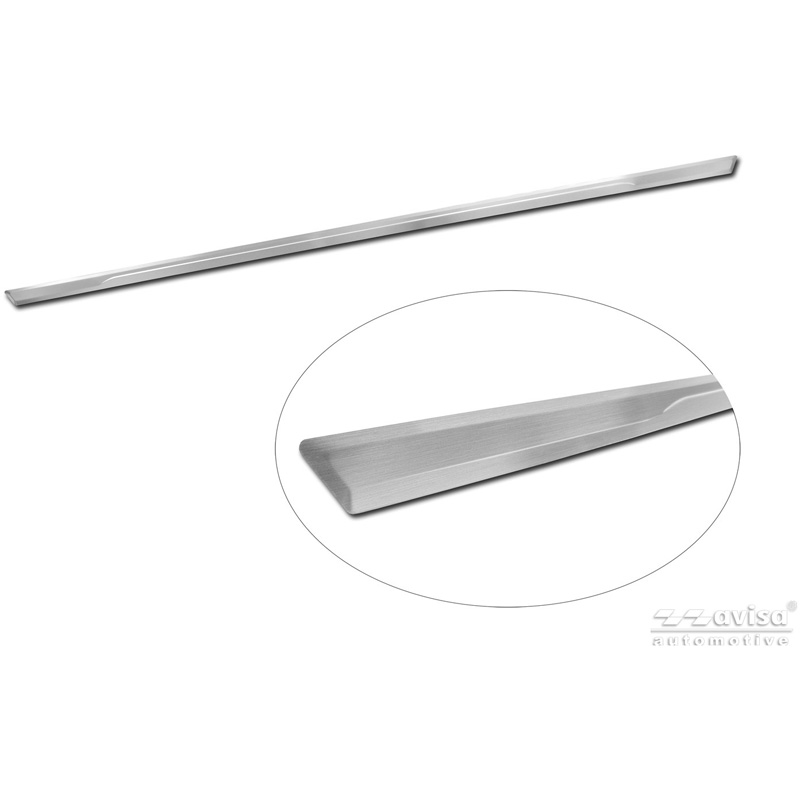 Avisa Revêtement d'habillage du hayon du coffre inox brossé sur mesure pour Skoda Superb IV Liftback (NZ3) 2024-