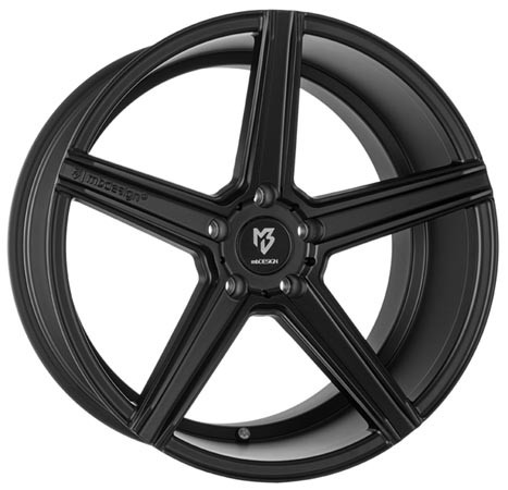 mbDESIGN KV1 DC Black 9x20 5x112 ET21 Velgen