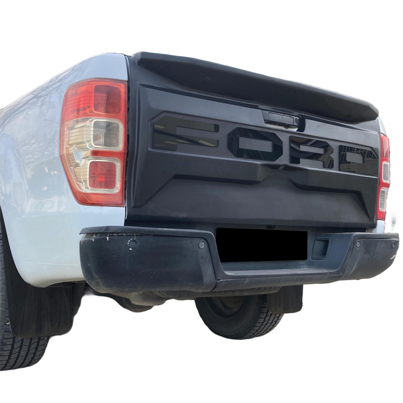 Protecteur de hayon sur mesure pour Ford Ranger T6/T7/T8 2012-2022 - Noir mat