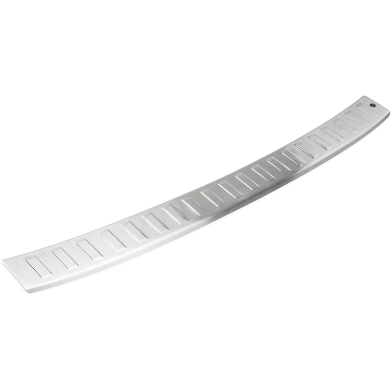 MAX6 Protection du pare-chocs arrière en acier inoxydable brossé sur mesure pour Skoda Superb IV Kombi (NZ5) 2024-