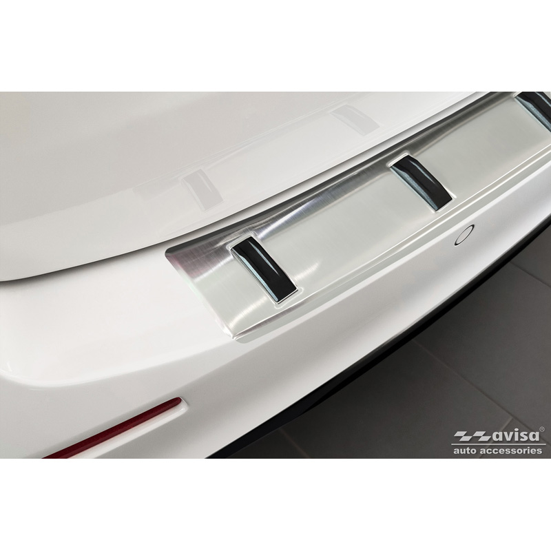 Protection de seuil arrière inox sur mesure pour BMW Série 5 G31 FL Touring 2020-2024 excl. M-Sport 'STRONG EDITION'