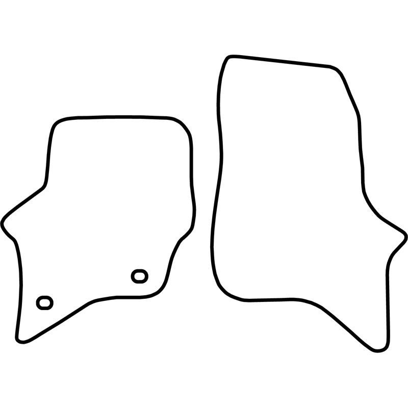 Set de tapis de sol sur mesure pour Nissan Serena/Vanette 1995-