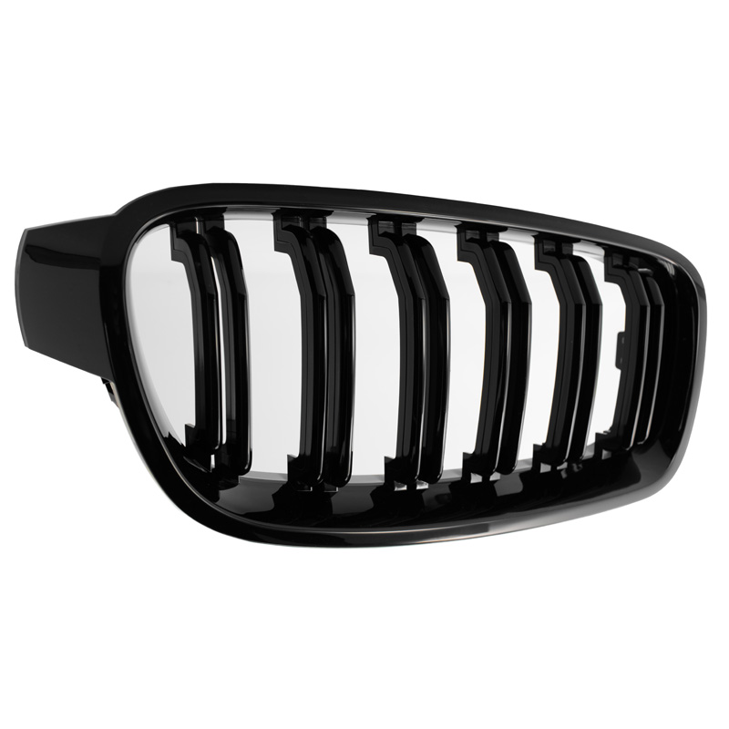 Grilles Noir Luisant sur mesure pour BMW Série 3 F30/F31 2012-2016 'M-Style'