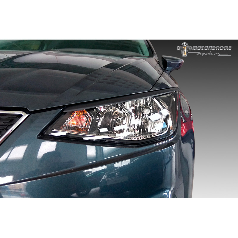 Casquettes de Phares sur mesure pour Seat Ibiza 6F 2017- (ABS)