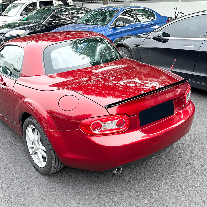 Spoiler arrière sur mesure pour Mazda MX-5 (NC) 2005-2015 (ABS Noir Luisant)