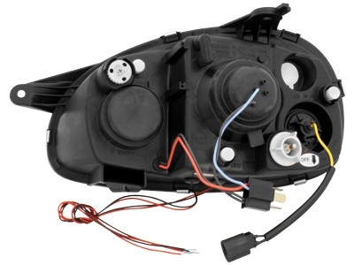 Phares Corsa B Angel Eyes chrome