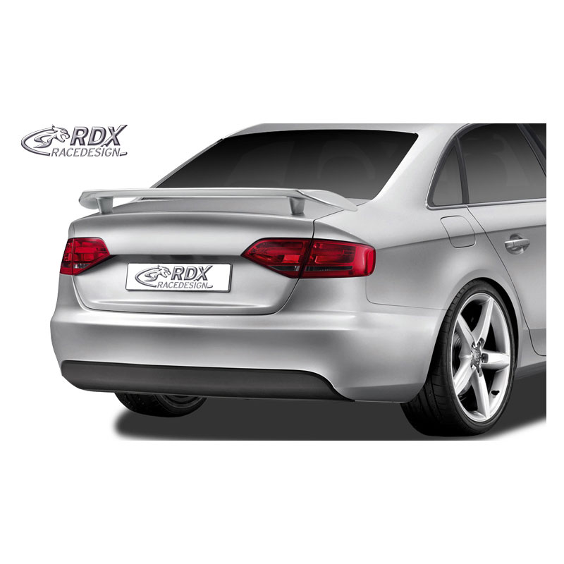 Spoiler arrière sur mesure pour Audi A4 B8 Sedan 2008- (PU)