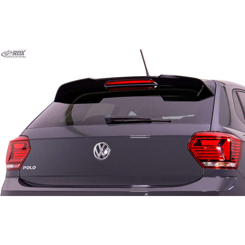 Becquet de toit sur mesure pour Volkswagen Polo VI 2017- (excl. GTI & R-Line) (PU)
