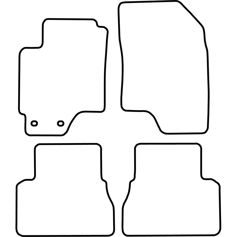 Set de tapis de sol sur mesure pour Chevrolet Epica 2006-2010