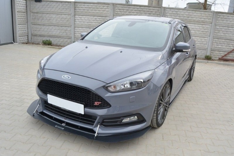 Hybride Voorspoiler V.1 Ford Focus ST Mk3 FL