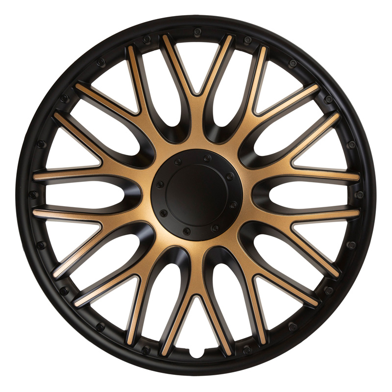 Jeu d'enjoliveurs J-Tec Orden 14-inch noir/d'or