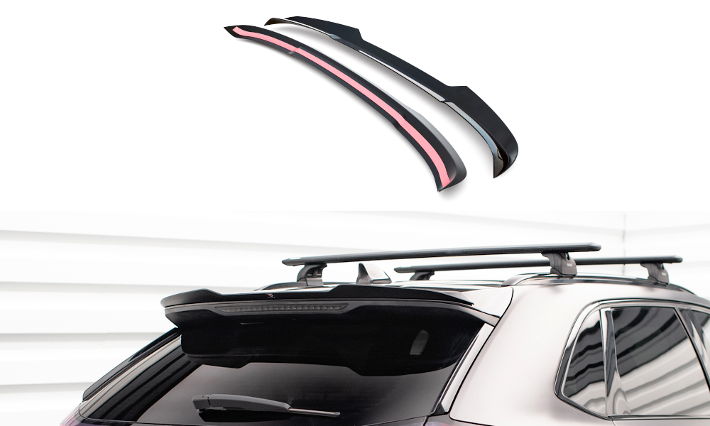Spoiler Ford Edge Maxton Glans Zwart