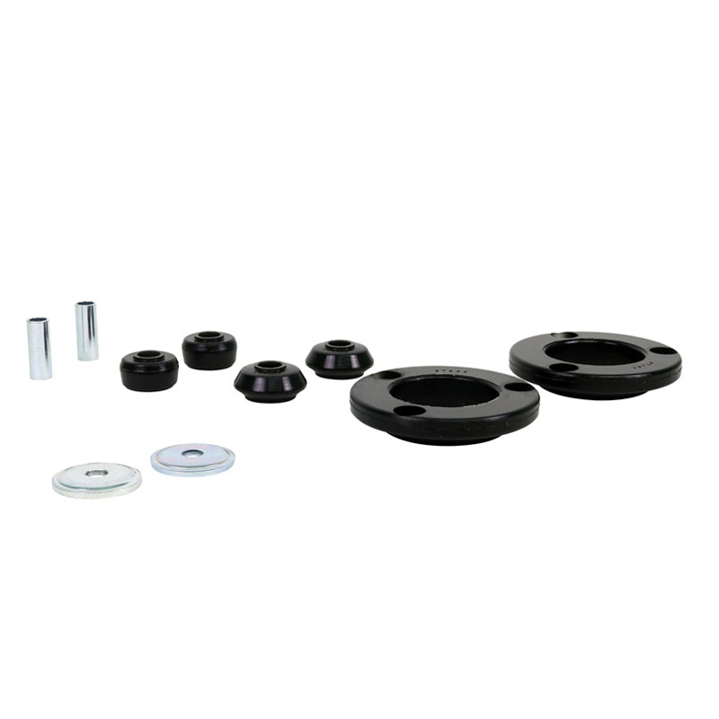 Whiteline Fixation de jambe de suspension - Bushing sur mesure pour Nissan Navara Platform/Chassis D23/NP 300 Navara D23/D40/Pathfinder III R51/Xterra N50/Equator Pickup 2005-