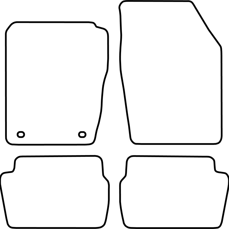 Set de tapis de sol sur mesure pour Toyota Starlet 1990-1996