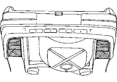 kofferbak, rechts Mercedes E klasse, W123, 1976-1985