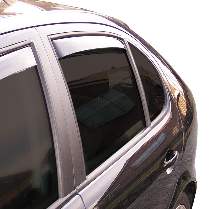 Déflecteurs latéraux Master Noir (arrière) sur mesure pour Opel Insignia B Sportstourer 2017-
